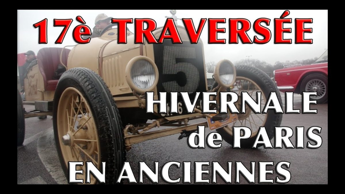 17ème traversée hivernale de Paris - Vincennes en Anciennes - 8 Janvier 2017 -