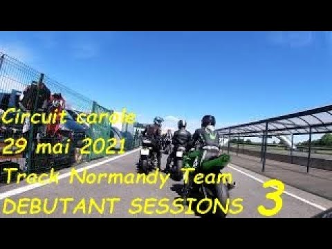 GSXR Circuit carole 29 mai 2021 Track Normandy Team DEBUTANT SESSIONS 3 (LA CHUT)