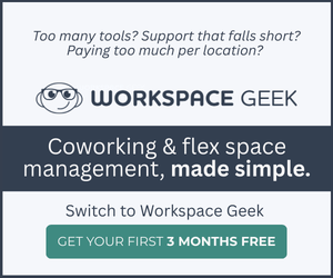 Workspace Geek - Le coworking et la gestion des espaces flexibles, en toute simplicité
