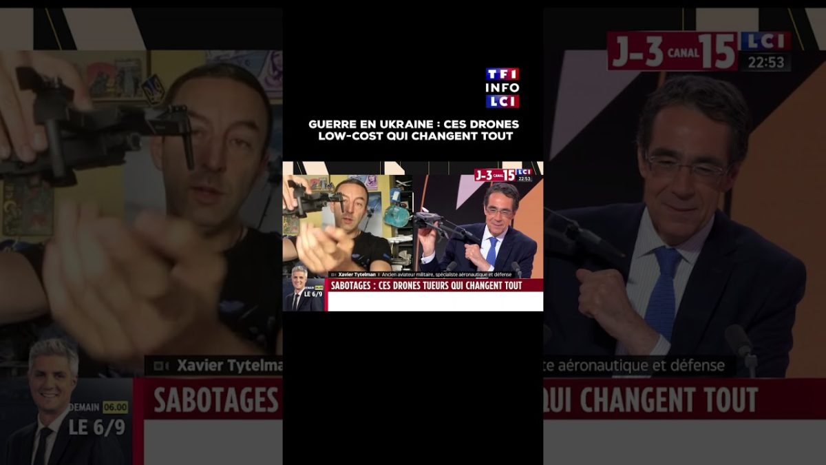 Guerre en Ukraine : Ces drones low-cost qui changent tout ｜LCI