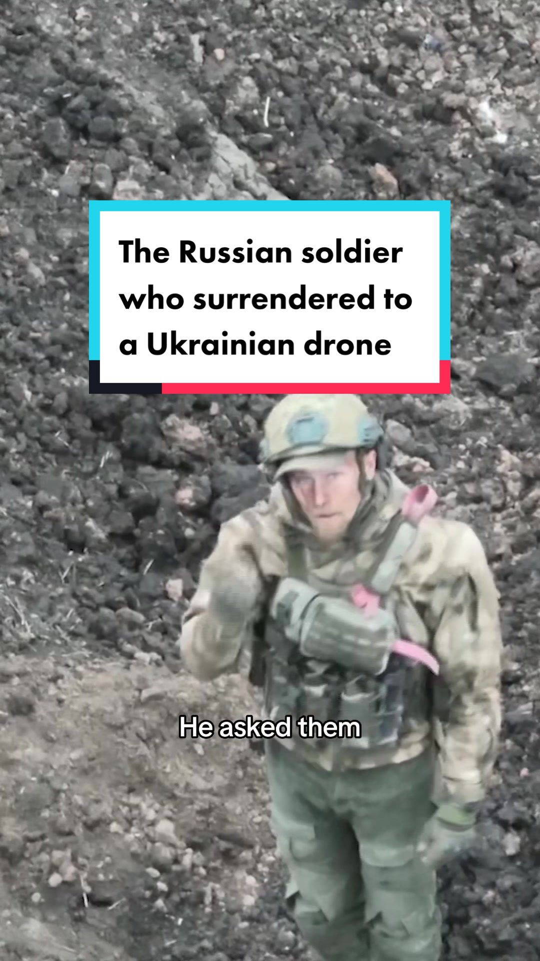 Le recrue russe Ruslan Anitin est l'un des rares soldats russes à tenter de surr