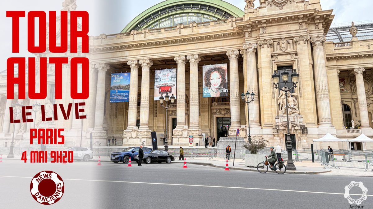 Le Tour Auto 2026 en live sur News d'Anciennes (information