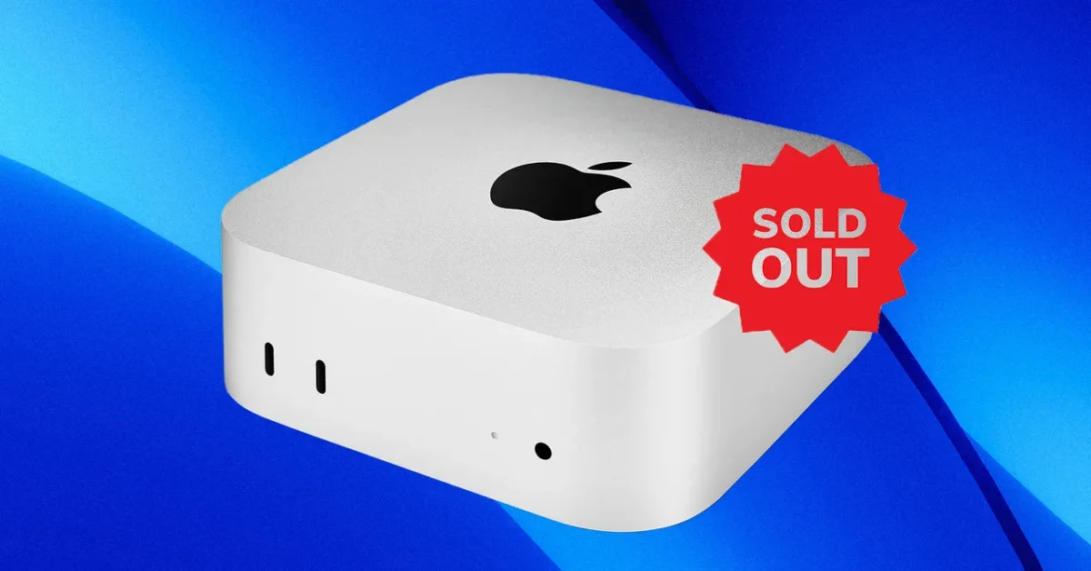 Bonne chance pour obtenir un Mac Mini pour les prochains « plusieurs mois »
