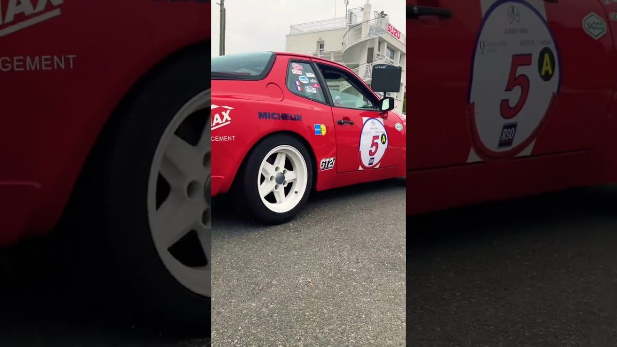Départ du Rallye de Paris -Autodrome de Linas-Montlhéry #automobile #carsongs #music #shorts