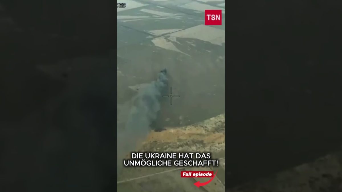 LIVE! EINE UKRAINISCHE DROHNE ZERSTÖRTE PUTINS TEUREN SUPER-HUBSCHRAUBER!