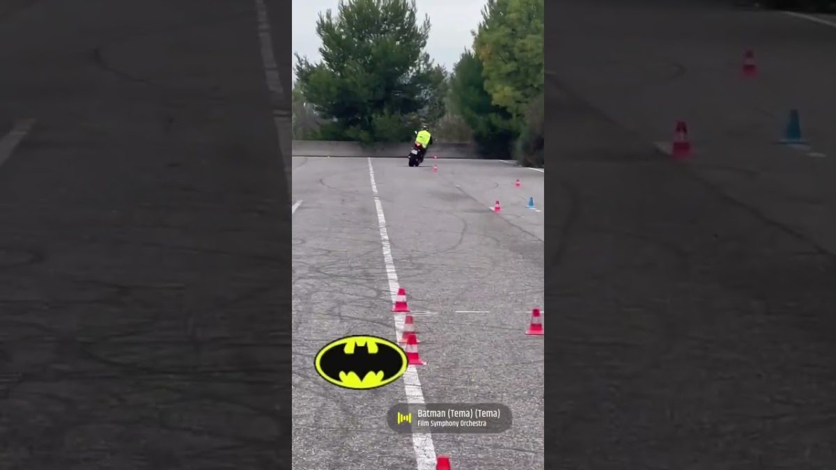 Plateau moto / slalom & évitement .