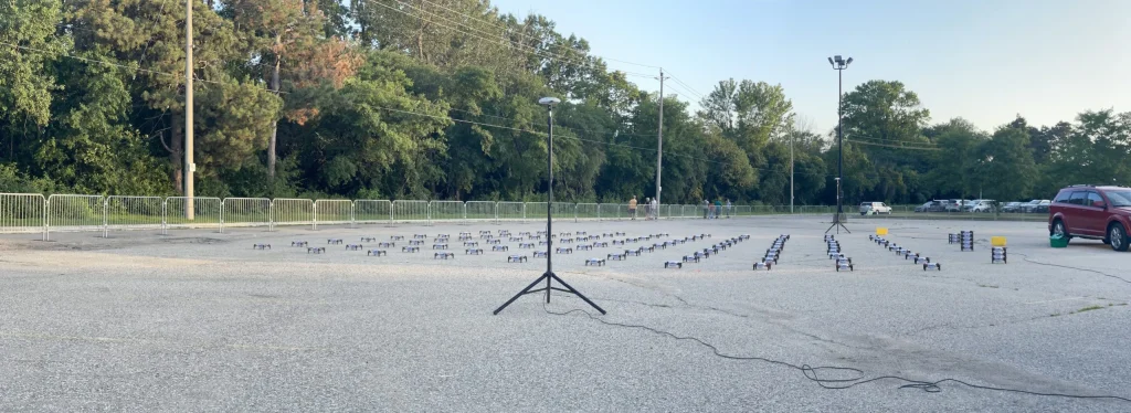 Pilotage d'un spectacle de 100 drones lors de la fête du Canada à Waterloo