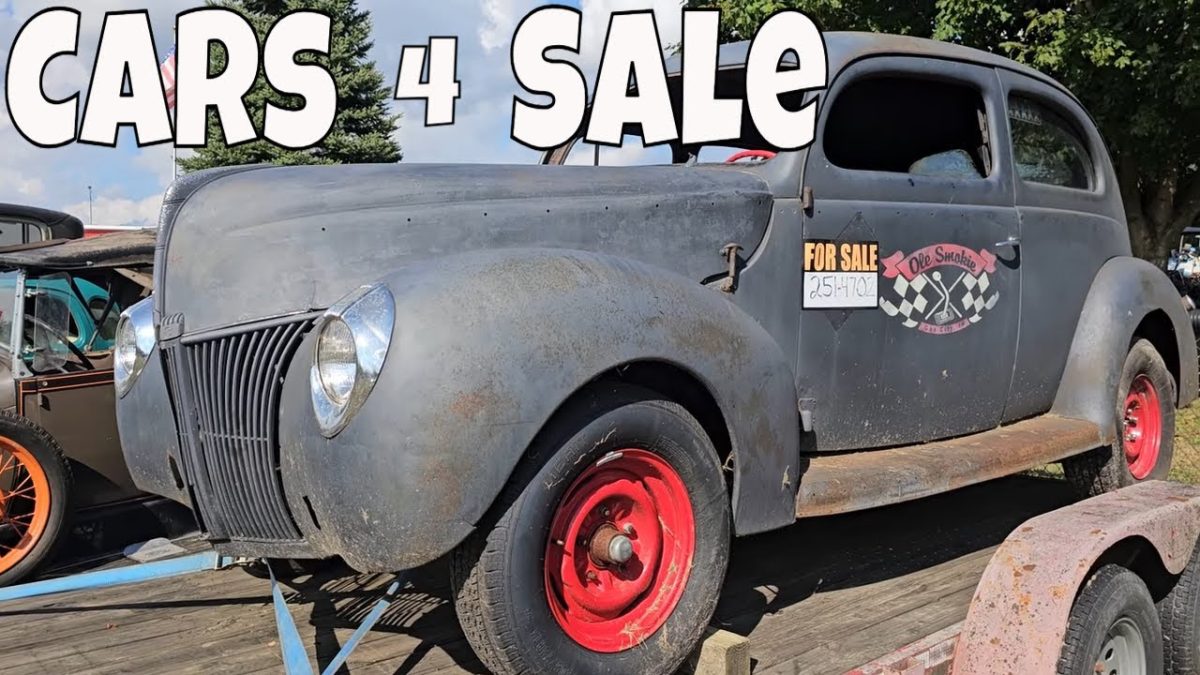 "Cars for Sale" at the Ducktail 2025 Car Show