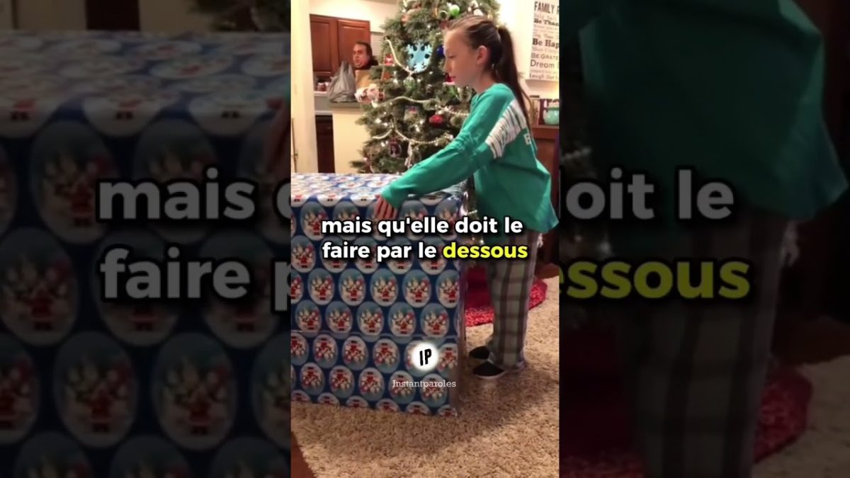 Elle a reçu le meilleur cadeau pour Noël 🥺