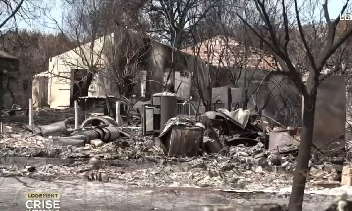 Maisons incendiées : les reconstruire "plus vite que Notre-Dame" !
