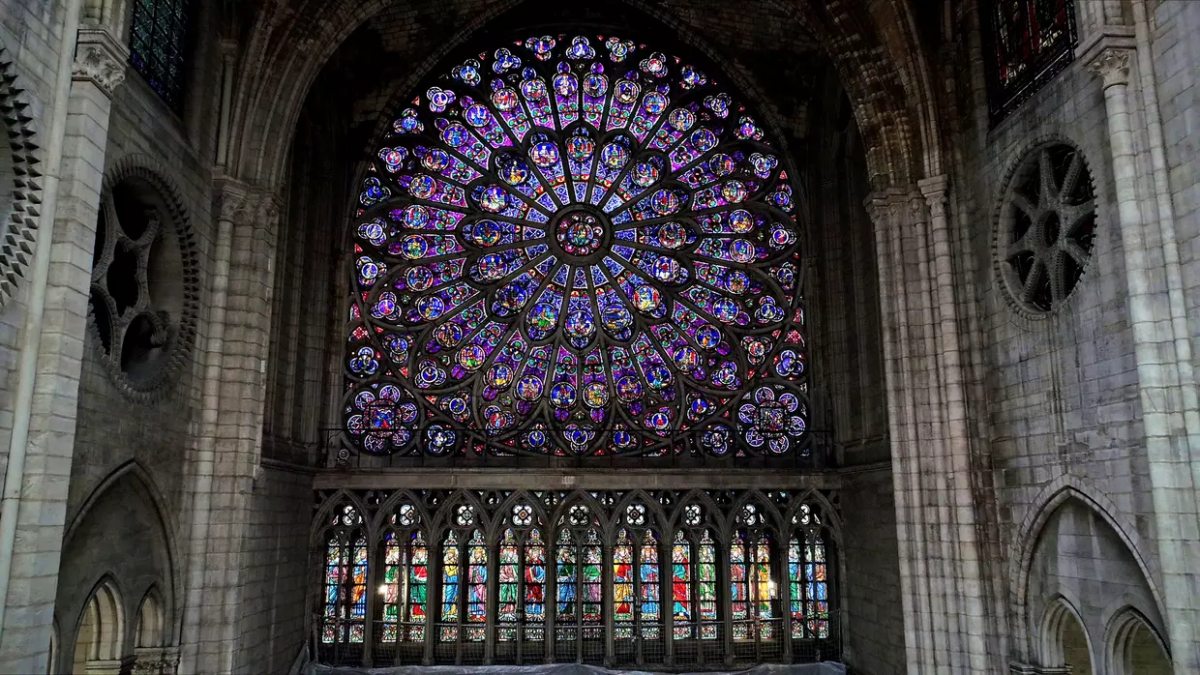 Pinterest Restauration de Notre-Dame de Paris : Rosaces intactes