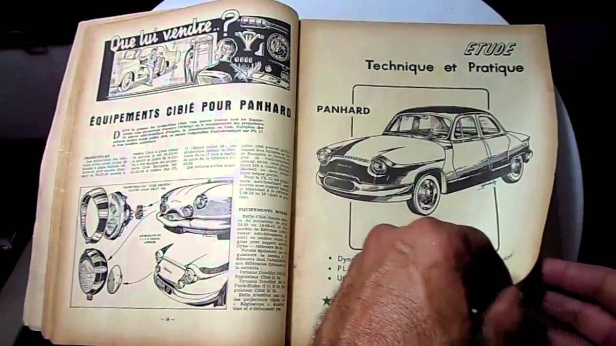 Folheando revista Revue Technique Automobile Rta nº 172 ano 1960